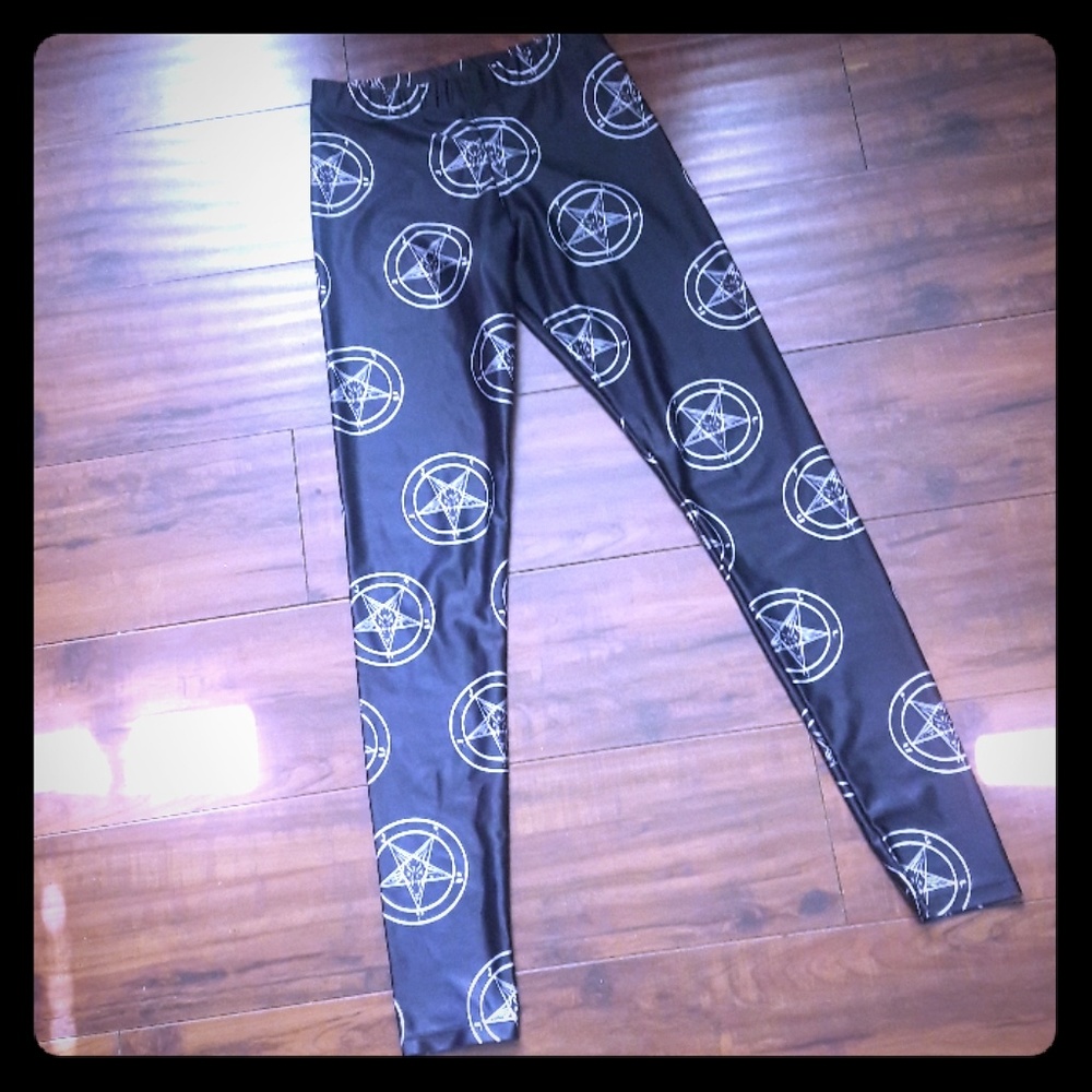 Killstar Baphomet Pentacle Leggings